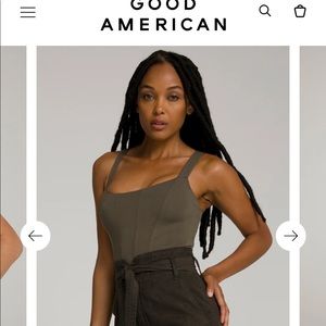 NWT good american bodysuit